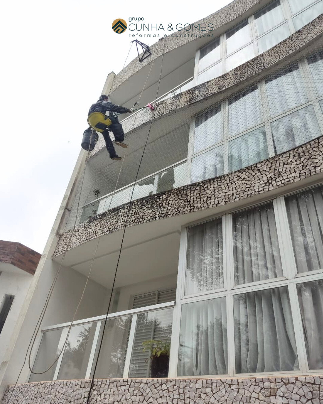 Lavagem De Fachada – Edifício Ilha de São Vicente