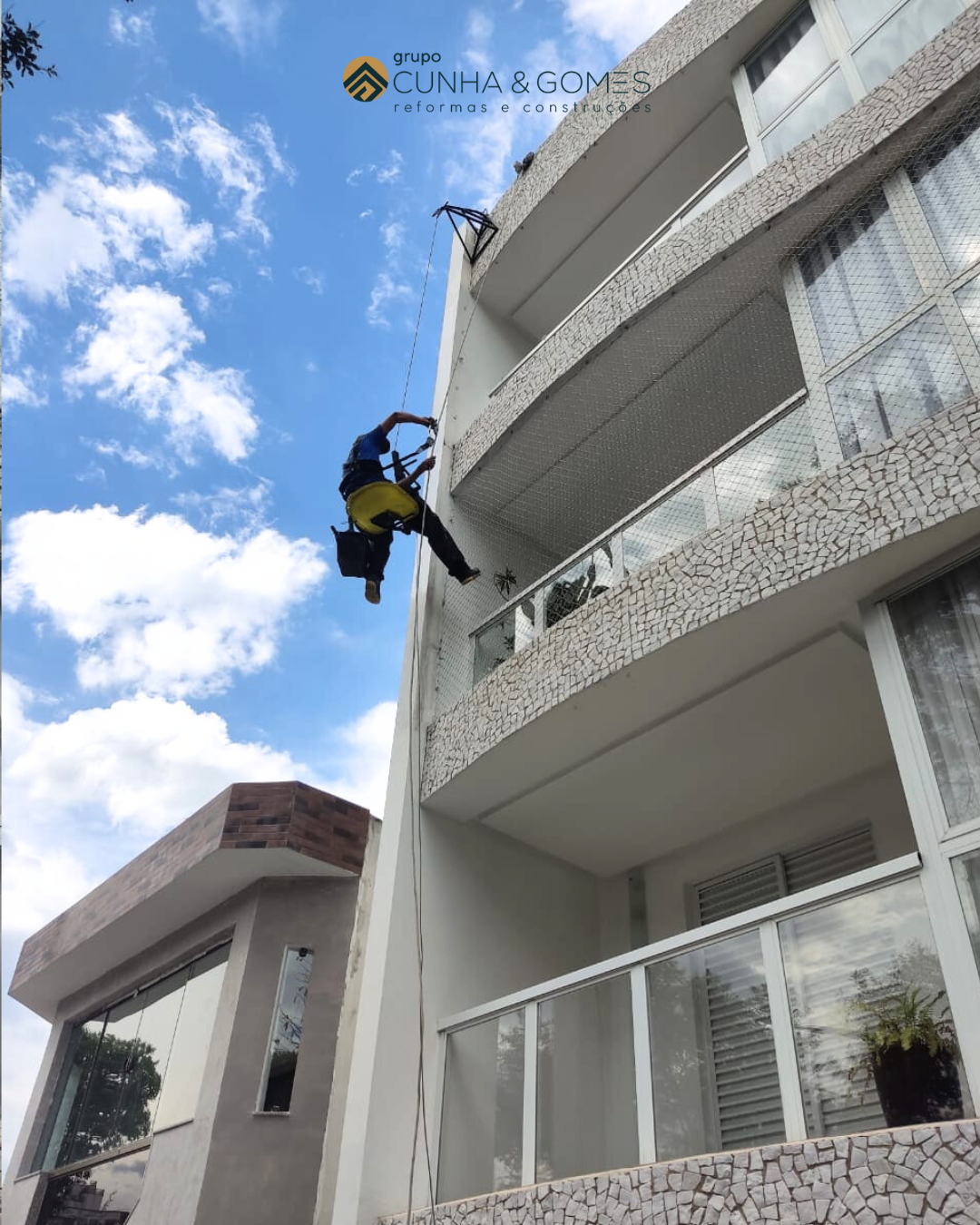 Lavagem De Fachada – Edifício Ilha de São Vicente