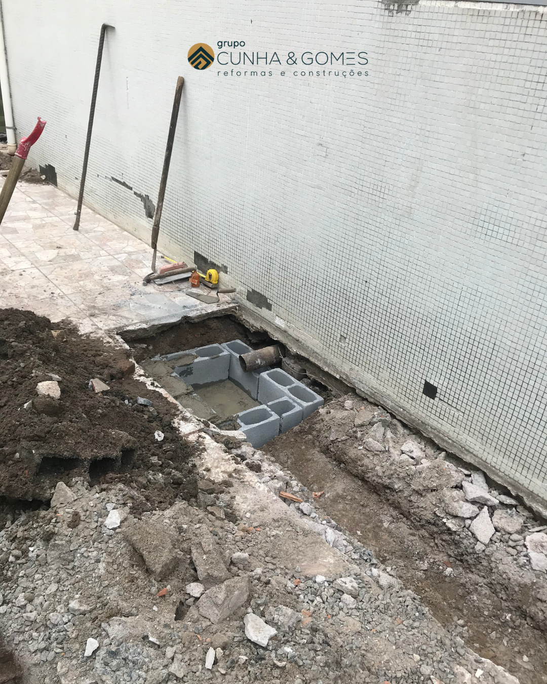 Reparo de Esgoto – Edifício Don Quijote De La Mancha