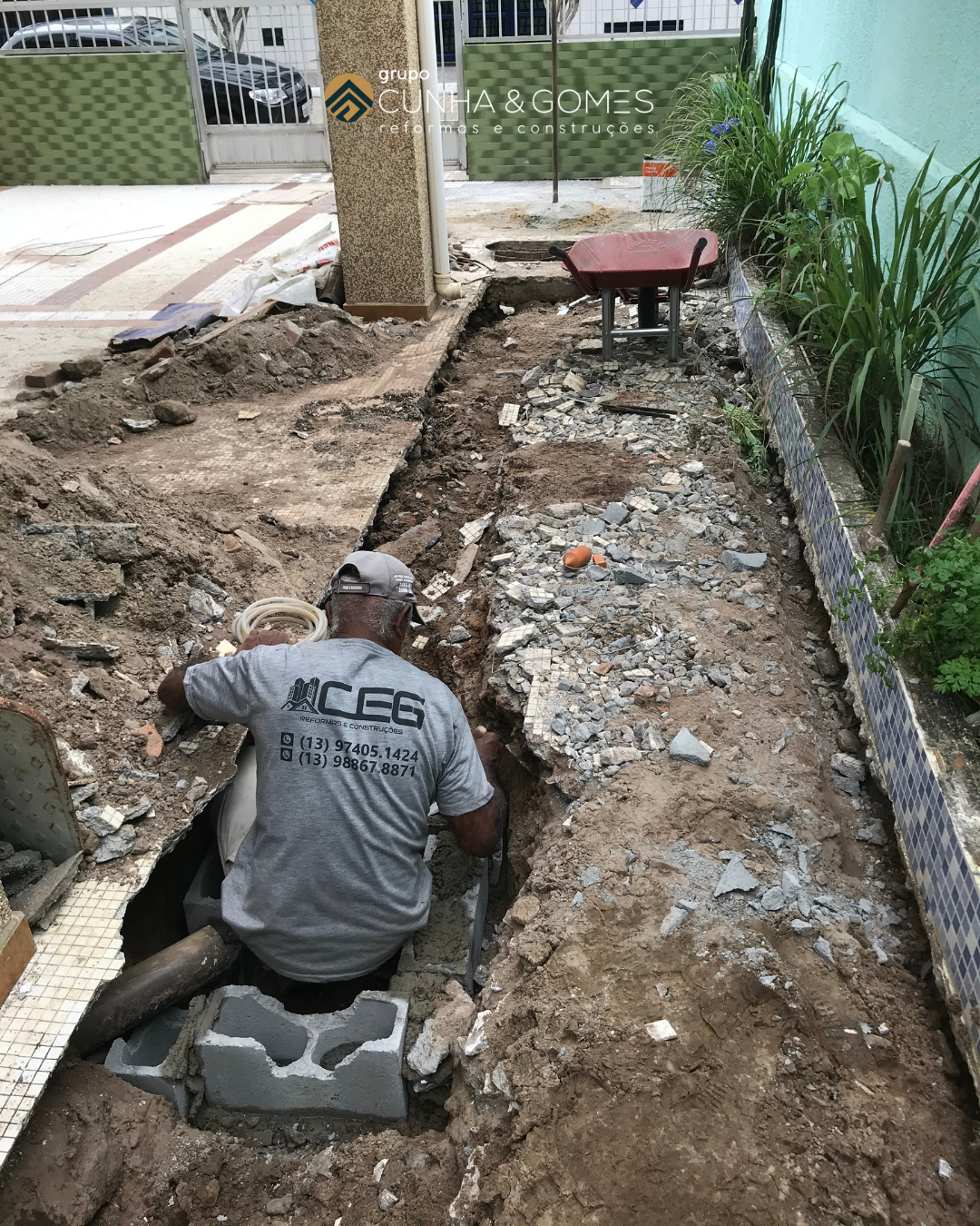 Reparo de Esgoto – Edifício Don Quijote De La Mancha
