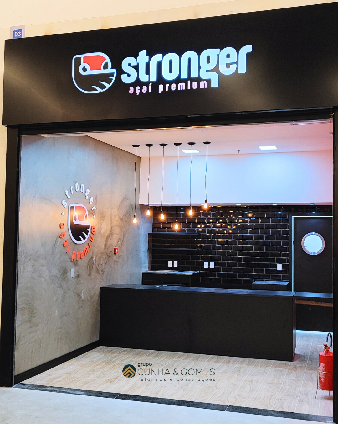 Stronger Açaí Premium – Reforma Comercial