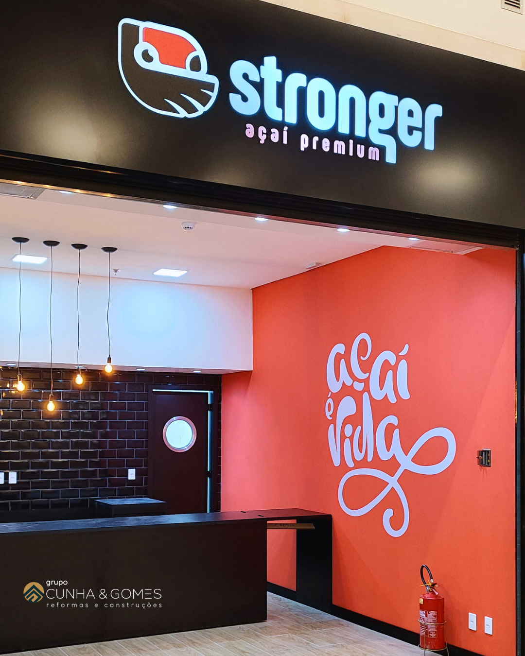 Stronger Açaí Premium – Reforma Comercial