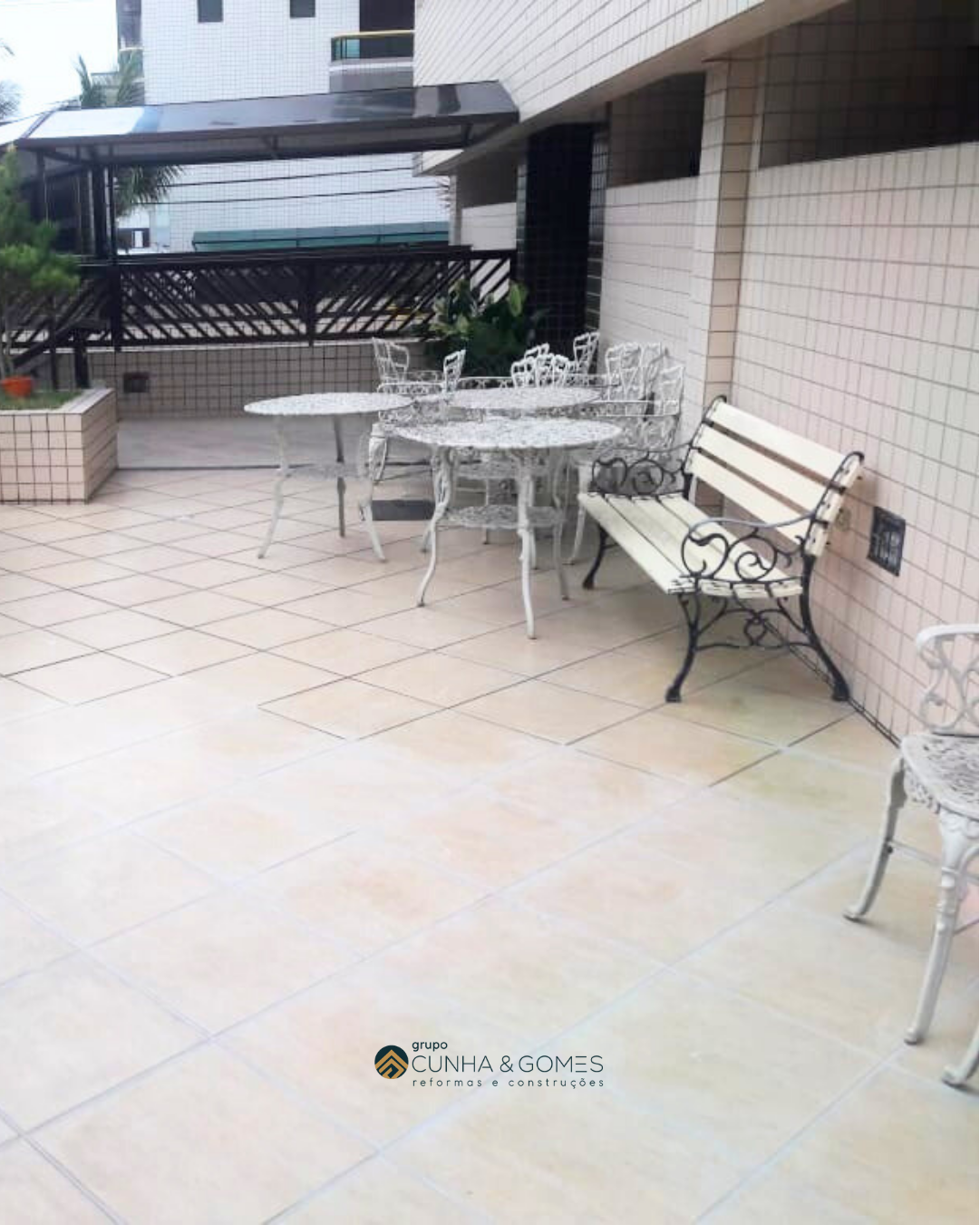 Aplicação Rejunte Acrílico – Edifício Plaza D’Argent