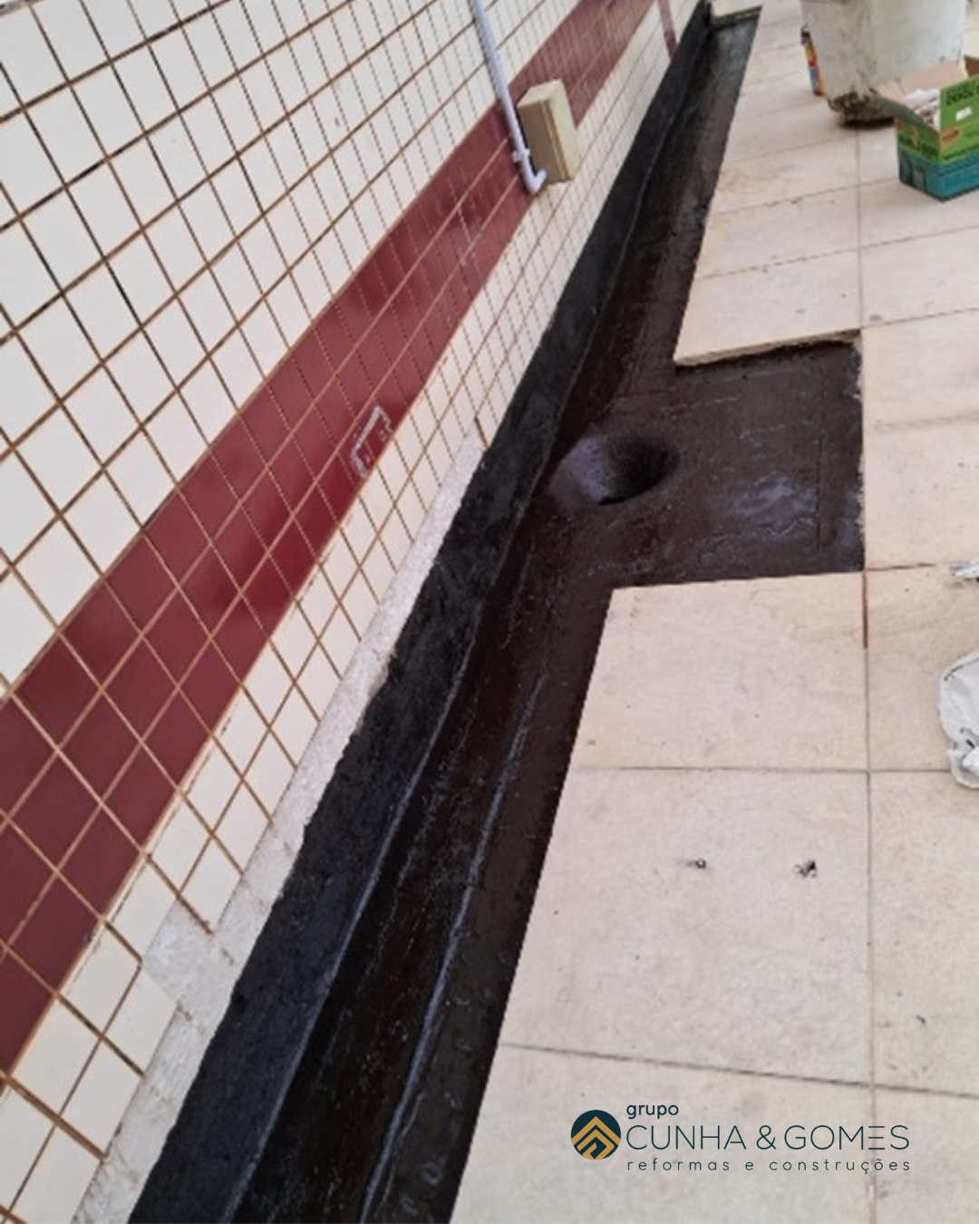 Processo de Impermeabilização – Edifício Residencial Angra dos Reis