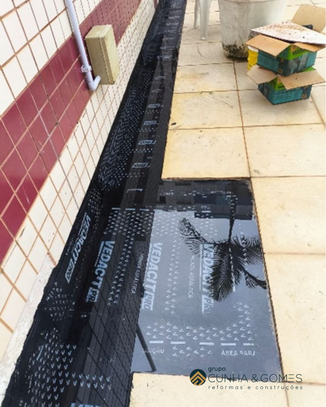 Processo de Impermeabilização – Edifício Residencial Angra dos Reis