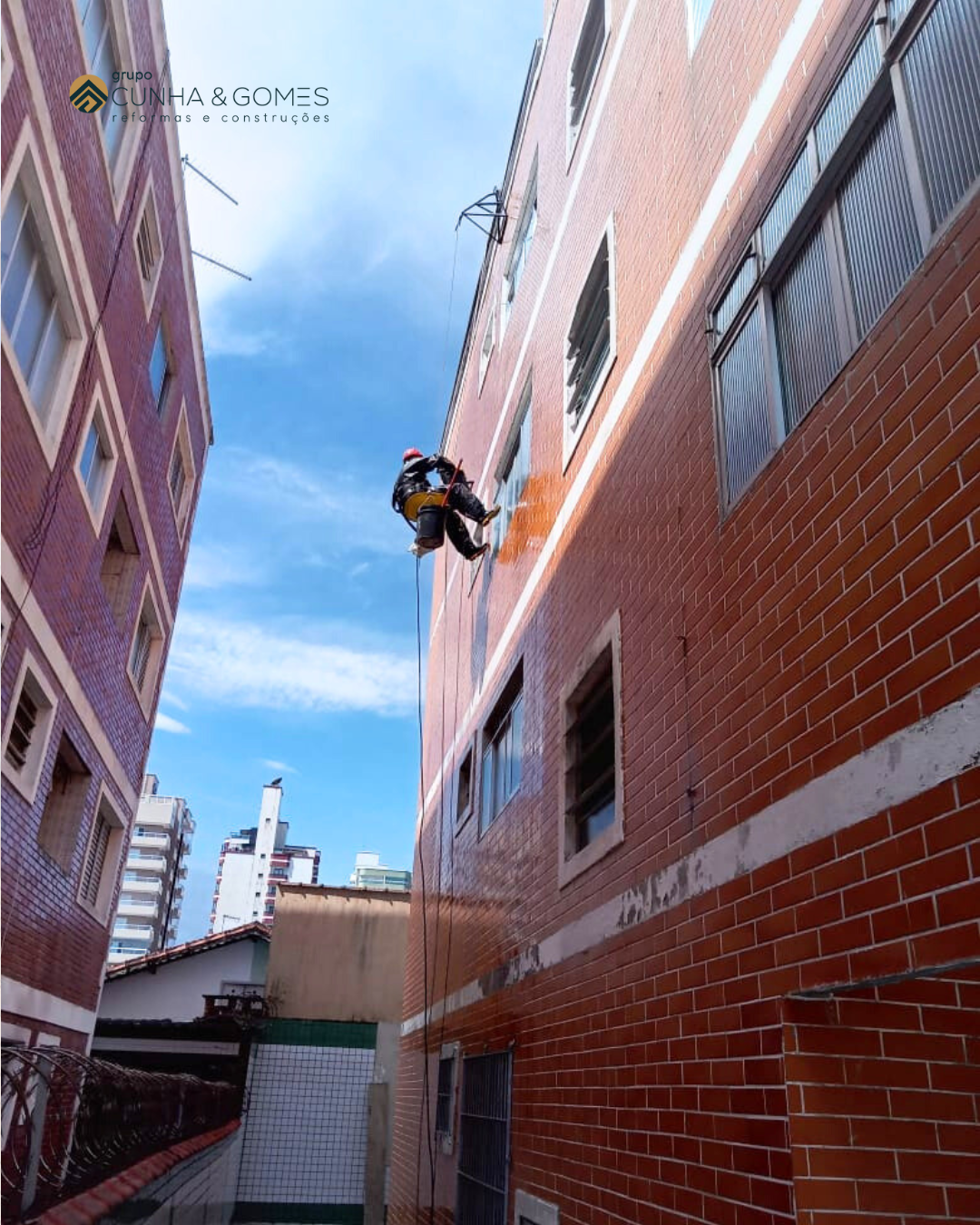Lavagem de Fachada – Edifício Pirâmide II