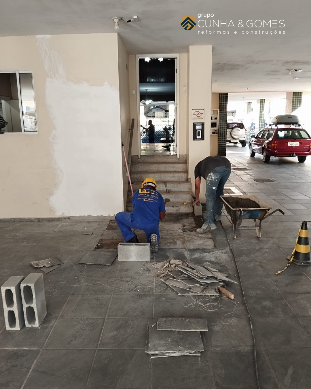 Rampa de Acessibilidade – Edifício Simone