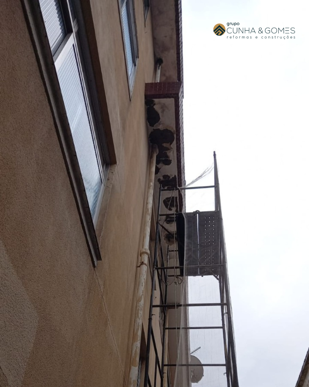 Recuperação de Beiral – Edifício São Miguel II