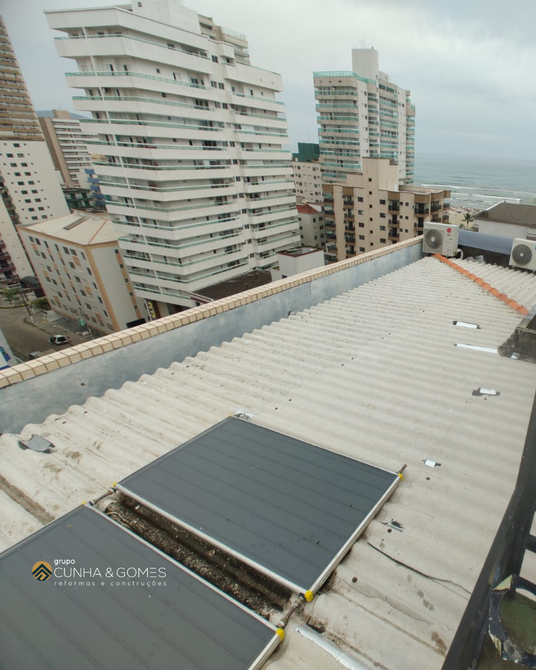 Revitalização de Telhado e Calha – Edifício Plaza D’argent