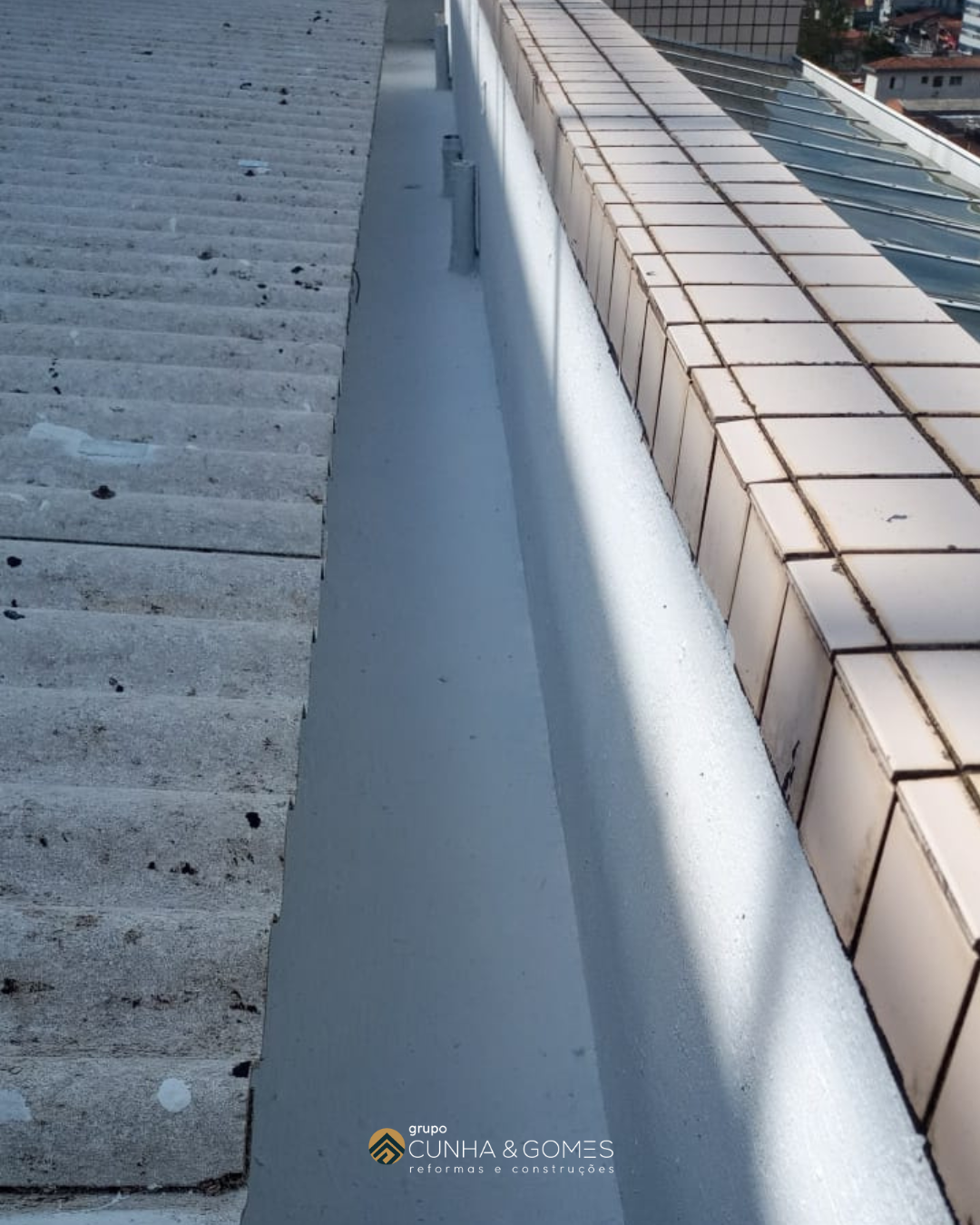 Revitalização de Telhado e Calha – Edifício Plaza D’argent