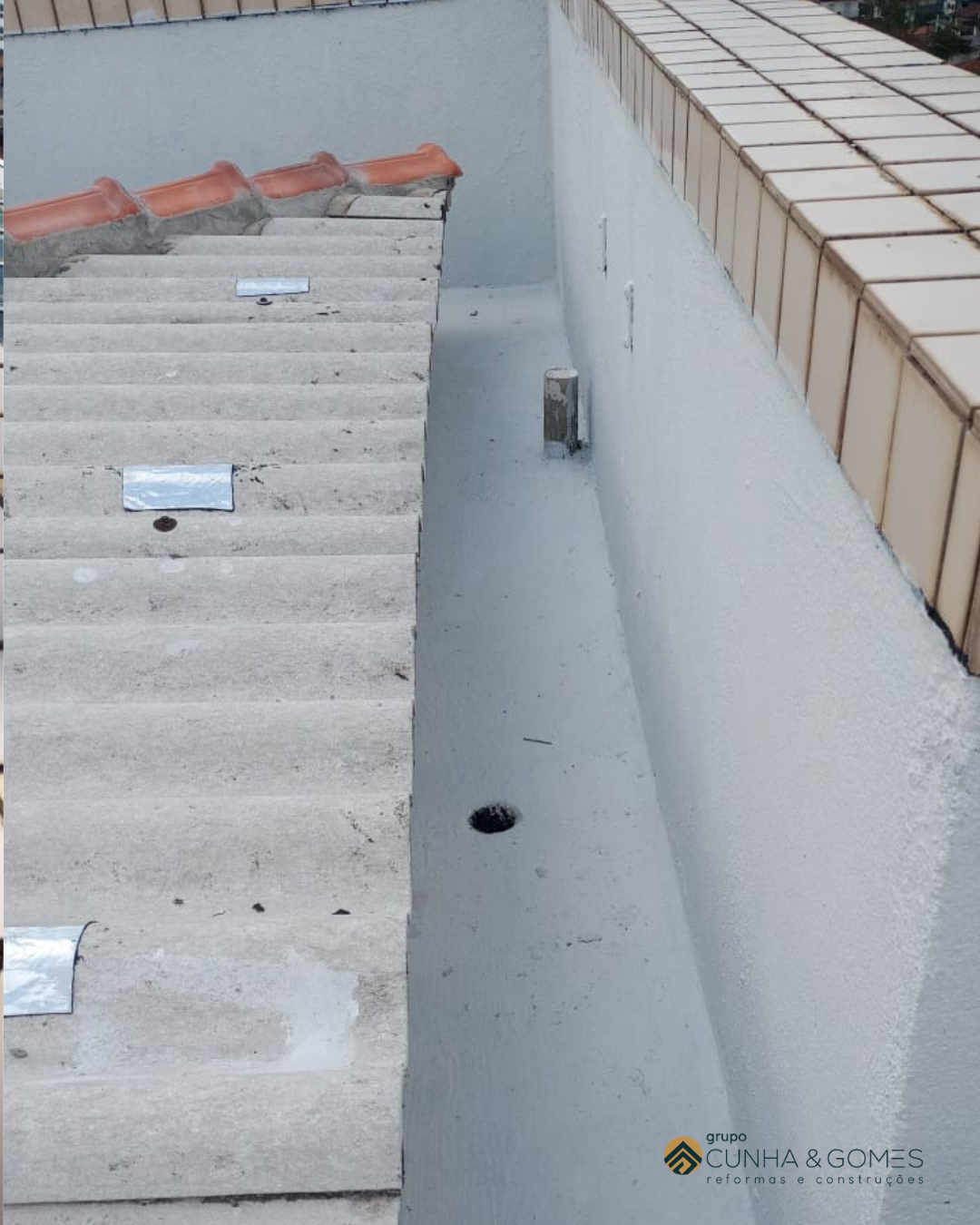 Revitalização de Telhado e Calha – Edifício Plaza D’argent