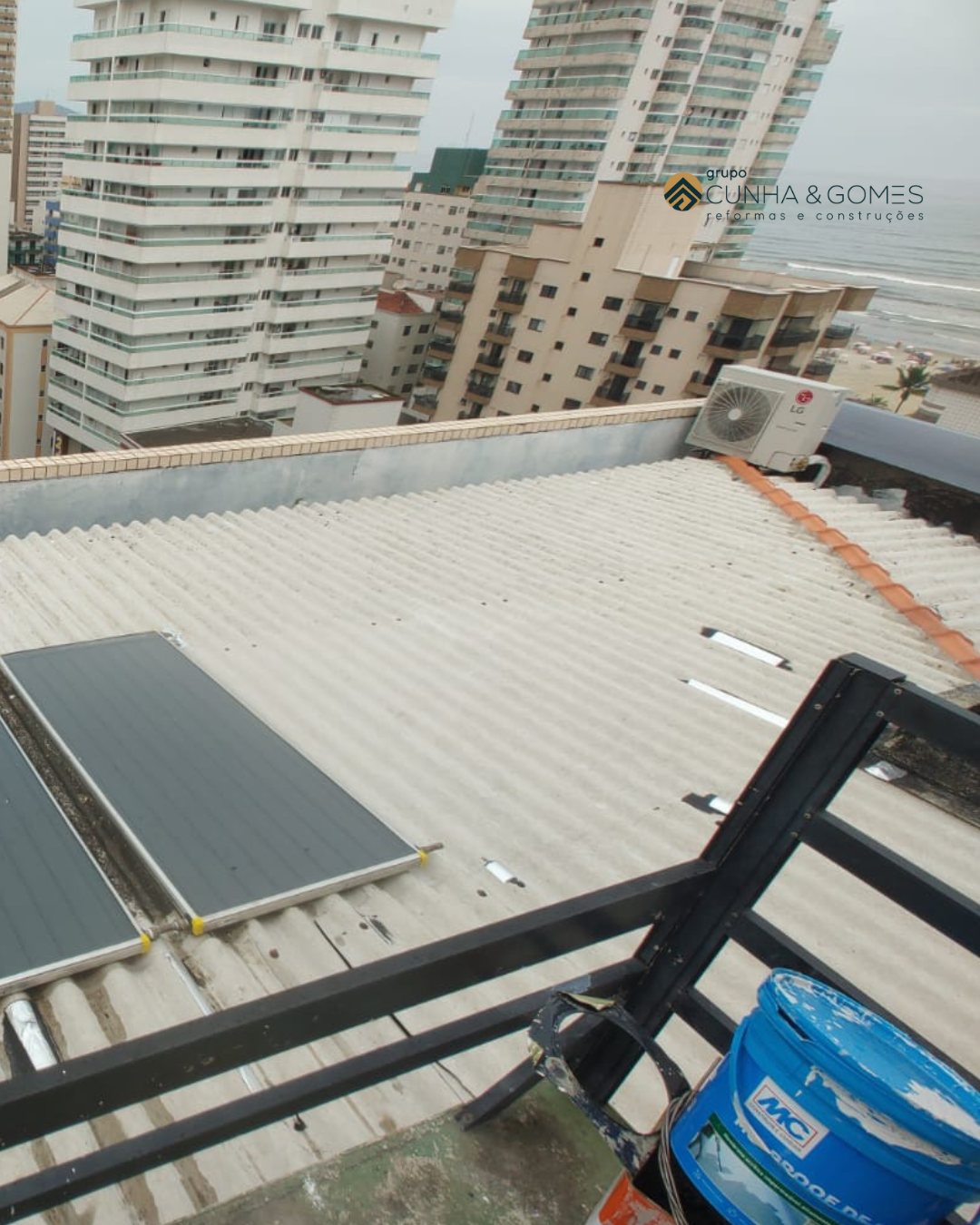 Revitalização de Telhado e Calha – Edifício Plaza D’argent