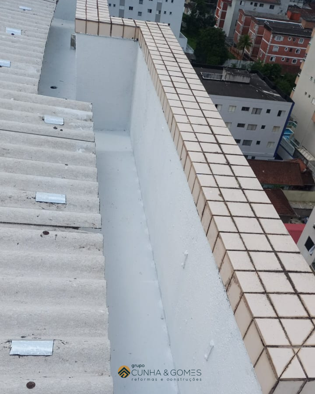 Revitalização de Telhado e Calha – Edifício Plaza D’argent